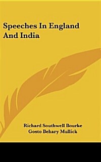 Speeches in England and India (Hardcover)