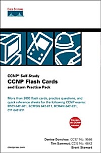 CCNP Flash Cards and Exam Practice Pack (CCNP Self-Study, 642-801, 642-811, 642-821, 642-831) (Spiral)