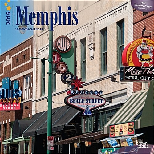 Memphis 2015 Calendar (Paperback, Wall, Multilingual)