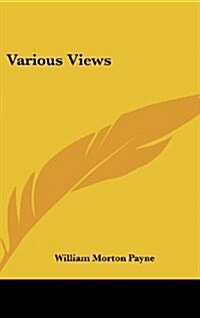 Various Views (Hardcover)