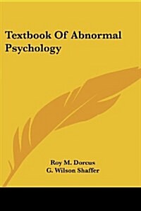 Textbook of Abnormal Psychology (Paperback)