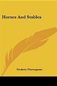 Horses and Stables (Paperback)