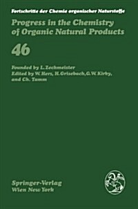 Fortschritte Der Chemie Organischer Naturstoffe / Progress in the Chemistry of Organic Natural Products (Paperback, Softcover Repri)