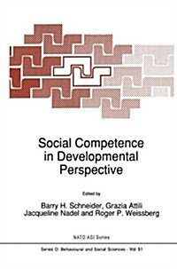 Social Competence in Developmental Perspective (Paperback)