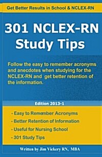 301 NCLEX-RN Study Tips (Paperback, 1st)