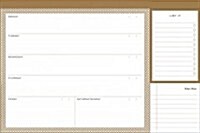 Modern Gold Desk Jotter (Other)