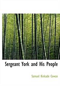 Sergeant York and His People (Paperback, Large Print)