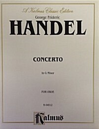 Oboe Concerto in G Minor (Paperback)