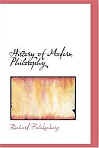 History of Modern Philosophy (Paperback)