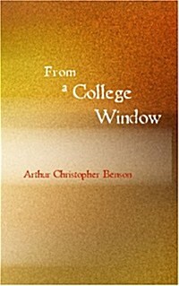 From a College Window (Paperback)