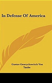 In Defense of America (Hardcover)