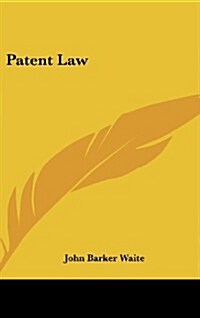Patent Law (Hardcover)