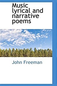 Music Lyrical and Narrative Poems (Hardcover)