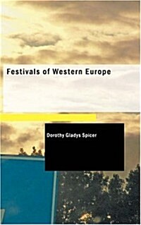 Festivals of Western Europe (Paperback)