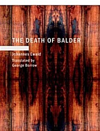 The Death of Balder (Paperback, Large Print)