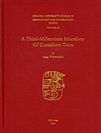 Cusas 26: A Third-Millennium Miscellany of Cuneiform Texts (Hardcover)