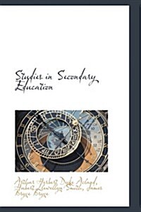 Studies in Secondary Education (Hardcover)