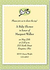 Baby Deluxe Imprintable Invitation and Announcement Kit (Hardcover)