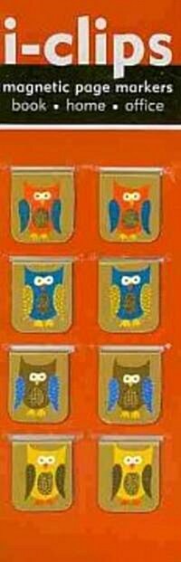 Iclip Magnetic Bkmk Owls (Other)