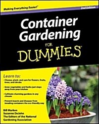 Container Gardening for Dummies (Paperback, 2)