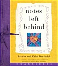 Notes Left Behind (Audio CD, Unabridged)