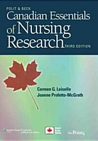 Canadian Essentials of Nursing Research (Paperback, 3)