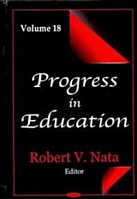 Progress in Educationvolume 18 (Hardcover, UK)