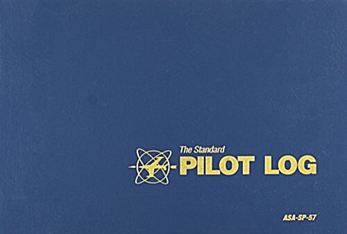 The Standard Pilot Log (Navy Blue): Asa-Sp-57 (Hardcover, 3, 2012)