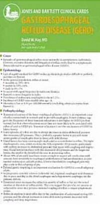 J & B Clinical Card: Gastroesophageal Reflux Disease (Gerd) (Hardcover)