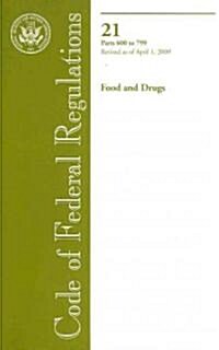 Code of Federal Regulations, Title 21, Food and Drugs (Paperback, 1st)