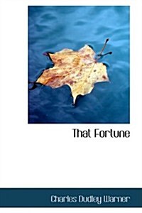That Fortune (Paperback)