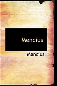 Mencius (Hardcover, Reprint)
