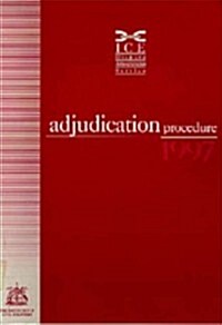 Ice Adjudication Procedure 1997 (Paperback)