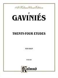 Twenty-four Etudes (Paperback)