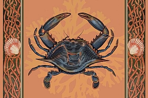 Ocean Crab Tear Off Placemat Pad (Other)