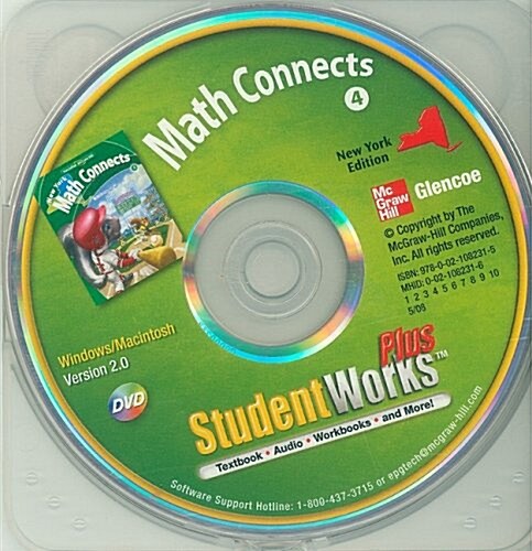 Ny Math Connects, Grade 4, Studentworks Plus (DVD)