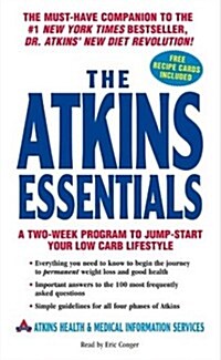 The Atkins Essentials (Audio Cassette, Abridged)