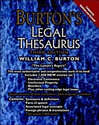 [중고] Burtons Legal Thesaurus, 3rd Edition (Paperback, 1st)