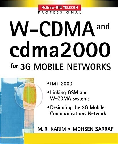 W-Cdma for Umts and 3g Networks (Paperback)