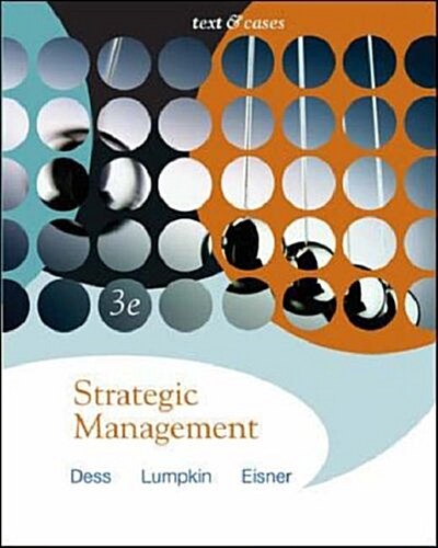Strategic Management: Text And Cases (Hardcover, 3rd)