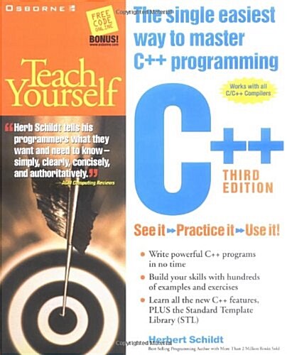 [중고] Teach Yourself C++ (Teach Yourself (McGraw-Hill)) (Paperback, 3rd)