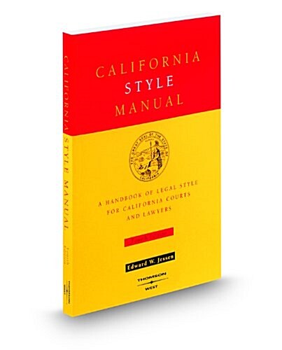 California Style Manual (Paperback, 4th)