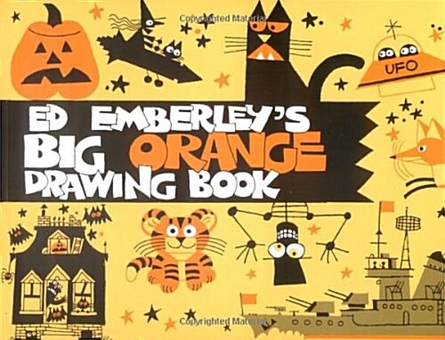 Ed Emberleys Big Orange Drawing Book (Paperback)