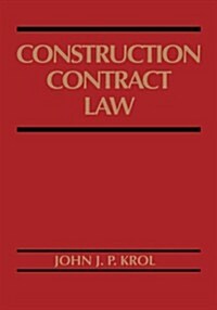 Construction Contract Law (Hardcover)