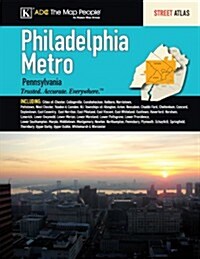 Philadelphia, PA Metro Street Atlas (Spiral-bound)