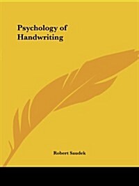 Psychology of Handwriting (Paperback)