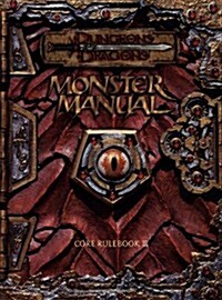 Monster Manual: Core Rulebook III (Dungeons & Dragons) (Hardcover, 1st Printing)