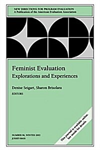 Feminist Evaluation - #96 (Paperback)