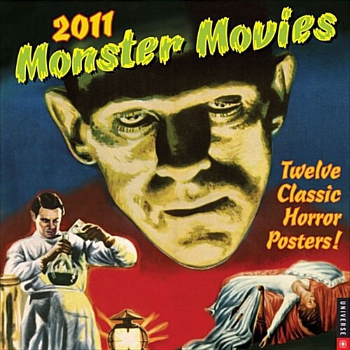 Monster Movies: 2011 Wall Calendar (Calendar, Wal)