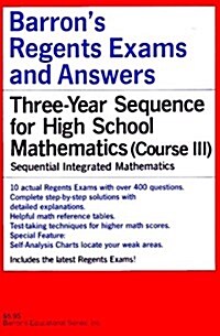 Barrons Regents Exams and Answers - Sequential Math Course III (Paperback, Paper ed)